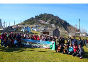 Doğaseverlerden Şehrin En Yüksek Noktasına Yolculuk