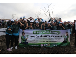 Edirne’den Fidan Dikme Seferberliğine Büyük Destek
