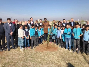 Çınar’da Fidan Dikim Etkinliği