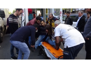 15 Yaşındaki Çocuğun Kullandığı Elektrikli Motosiklet Yayaya Çarptı