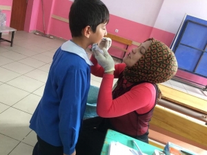 Kastamonu’da Öğrencilere Diş Taraması Yapıldı