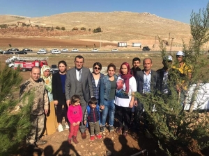 Mazıdağı’nda 43 Bin 123 Fidan Toprakla Buluştu