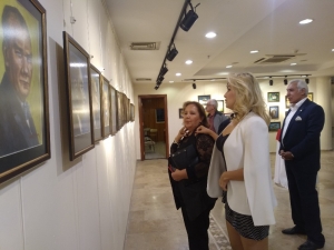 Ressam Kudret Sönmez’in Sulu Boya Çalışmaları Görücüye Çıktı