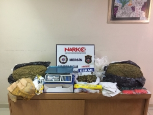 Tadilat Yapılan Evden 20 Kilo Esrar Çıktı