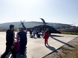 Jandarma Helikopteri ‘Hayat Kurtarmak’ İçin Havalandı