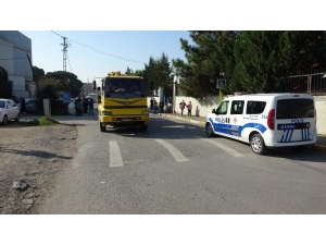 Tuzla’da Paniğe Neden Olan Fabrika Yangını Havadan Görüntülendi