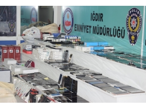 Iğdır’da Kaçak Cep Telefonu Operasyonu