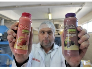 Meyveli Boza Üretti, Amerika’ya Satıyor