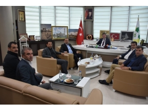 Karate Federasyonu Başkanı Delihasan’dan Başkan Beyoğlu’na Ziyaret