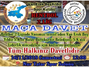 Van Erek Beş Yıldız Sk Maçına Davet