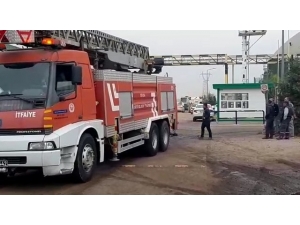 Sütaş Fabrikası’ndaki Yangın Söndürüldü, Bir İşçi Hastaneye Kaldırıldı
