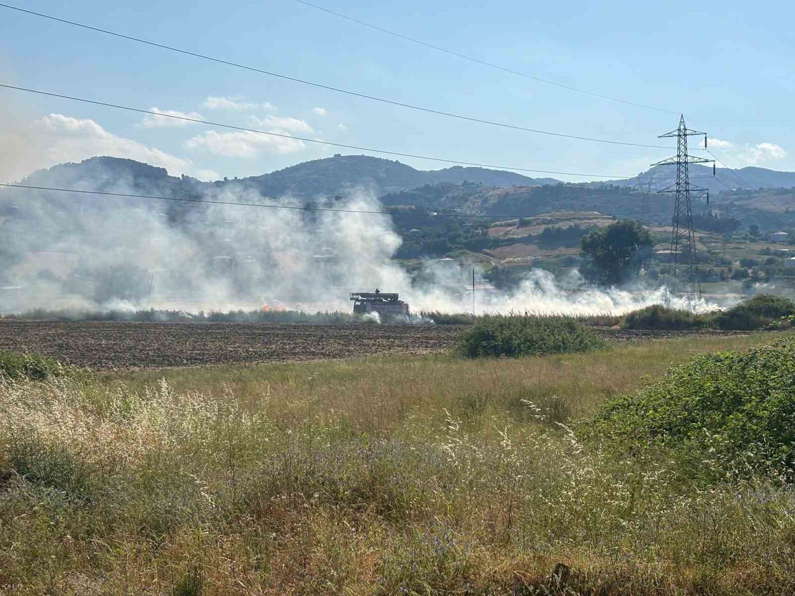 samsun-da-samanlik-alanda-cikan-yangin-sonduruldu