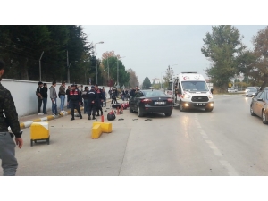 Kafa Kafaya Çarpıştılar: 2 Yaralı