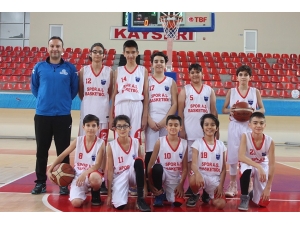 Kayseri U-14 Erkekler Basketbol Ligi: Volkan Aksoyak Spor-ted Koleji: 78-30