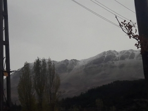 Kaş’ta Yılın İlk Kar Yağışı