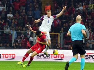 2020 Avrupa Futbol Şampiyonası Elemeleri: Türkiye: 0 - İzlanda: 0 (İlk Yarı)