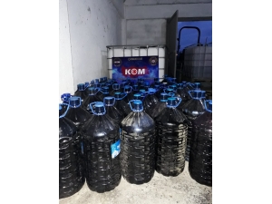 Çanakkale’de 4 Bin 100 Litre Kaçak Şarap Ele Geçirildi