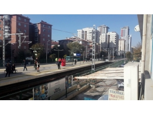 Marmaray’da Feci Olay