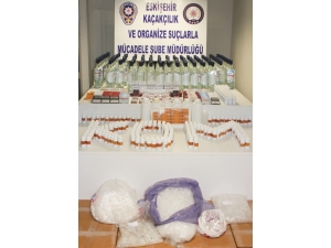 Eskişehir’de Kaçak Ve Sahte İçkiye Darbe