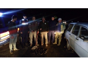 18 Sığırcık Kuşunu Vuran Kaçak Avcılara Jandarmadan Suçüstü