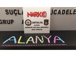 Alanya’da 504 Adet Uyuşturucu Hap Ele Geçirildi