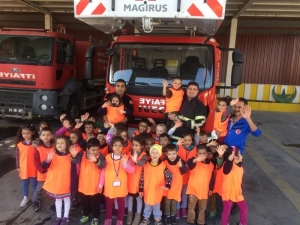 Hataylı Minik İtfaiyeciler Göreve Hazır
