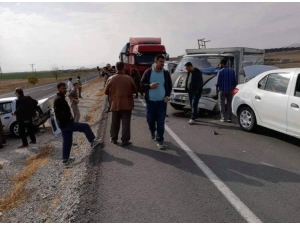 Kayseri’de Zincirleme Trafik Kazası