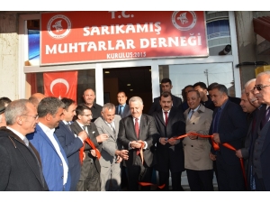 Sarıkamış’ta Muhtarlar Derneği Açıldı