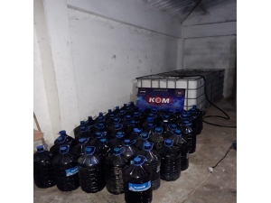 Çanakkale’de 4 Bin Litre Kaçak Şarap Ele Geçirildi