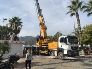 Göcek Marinada Bakım Onarım Başladı