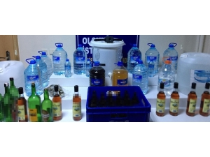 Beylikdüzü’nde Kaçak Alkol İmalathanesine Baskın: 1 Gözaltı