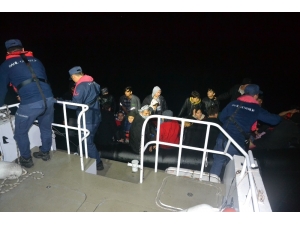 Ayvalık’ta 49 Düzensiz Göçmen Sahil Güvenlik’ten Kaçamadı