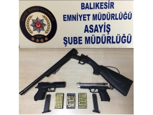 Balıkesir Polisinden Silah Operasyonu