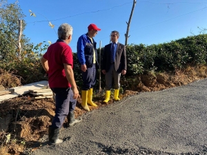 Rize’nin Ardeşen İlçesine Bağlı Kurtuluş Köyü’nde Yol Sorunu Çözüldü