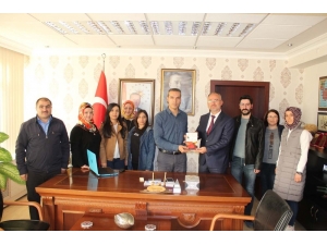 Kaymakam Çiçek’e Öğretmenlerden Ziyaret