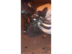 Başkentte Alkollü Sürücü Kuryeye Çarptı