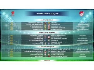 Kupada 5. Tur Programı Belli Oldu