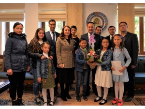 Vali Şentürk’e İl Çocuk Hakları Komitesinden Ziyaret