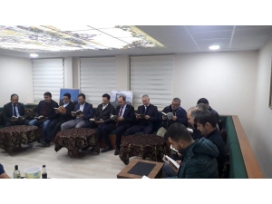 Çavdarhisar’da Protokol Kitap Okuma Etkinliğinde Buluştu