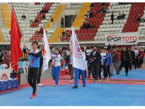 Taekwondo Türkiye Şampiyonası’nın Seremonisi Yapıldı