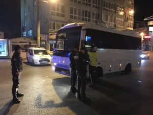 Servis Sürücülerine Alkol Testi