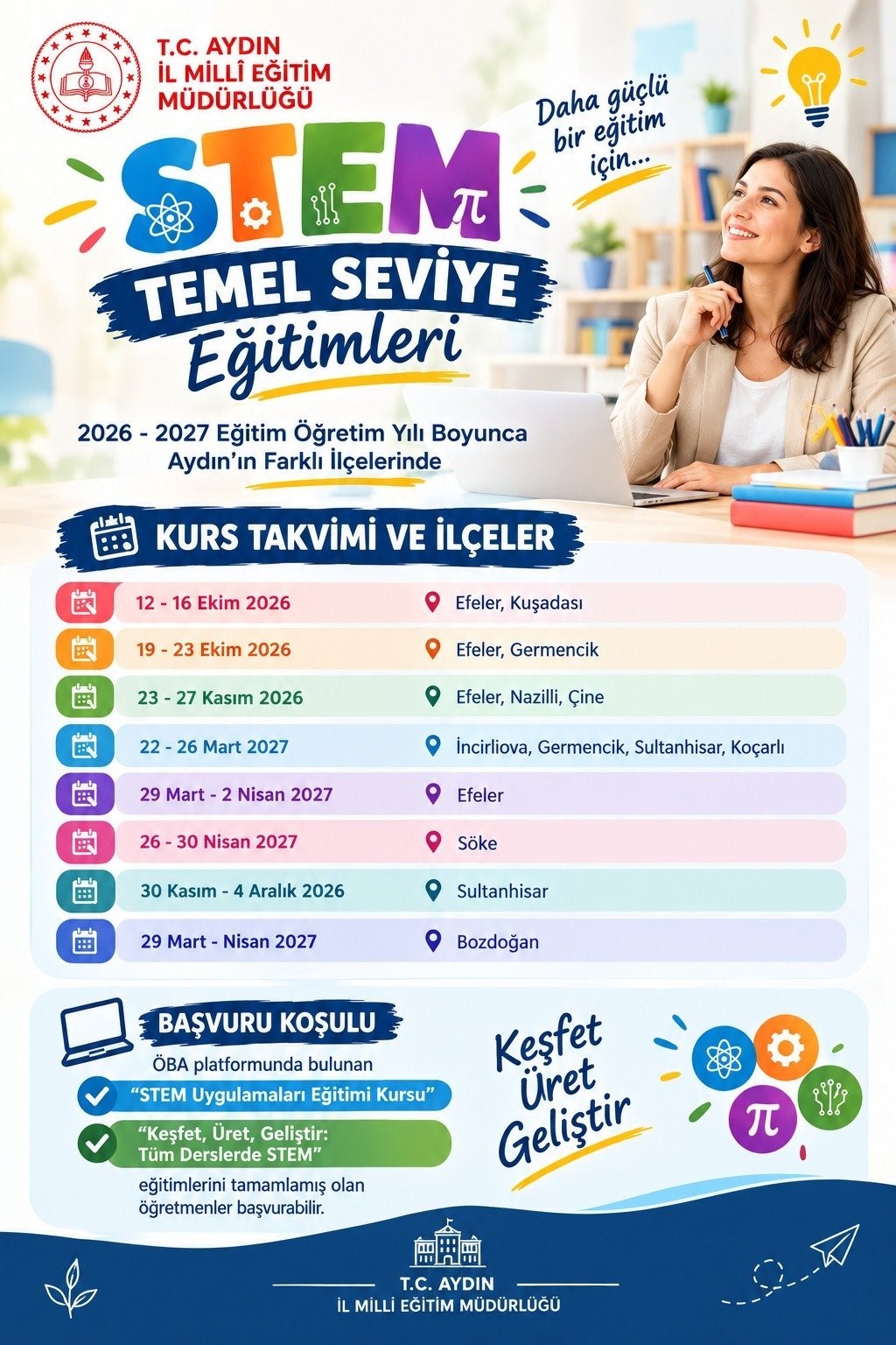 aydin-da-10-ilcede-ogretmenlere-stem-egitimi-verilecek