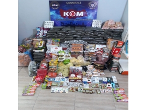 Çanakkale’de ’Gümrük Kaçağı Ürün’ Operasyonu