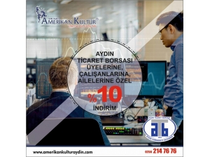 Aydın Ticaret Borsası Üyelerine İndirimli Yabancı Dil Öğrenme İmkanı