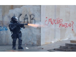 Hükümet Karşıtı Gösteriler Kolombiya’ya Da Sıçradı