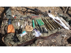 Yüksekova’da Silah Ve Mühimmat Ele Geçirildi