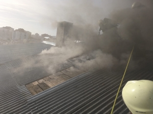 Sivas’ta Korkutan Yangın