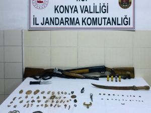 Tarihi Eserlerle Yakalandılar