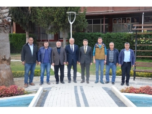 Genel Müdür Poyraz, Başkan Yaman İle Bir Araya Geldi