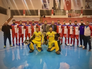 Amasya’da Gaziantep Polisgücü’nden Rakiplere Gol Yağmuru